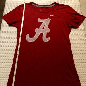 Ladies / Girls Nike Alabama Crimson Tide Small GAMEDAY TAILGATE T-Shirt NICE!